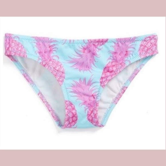NWT STELLA COVE Pineapple Print Bikini Bottom ONLY [Kids‎ SZ 16 ] - Picture 1 of 4